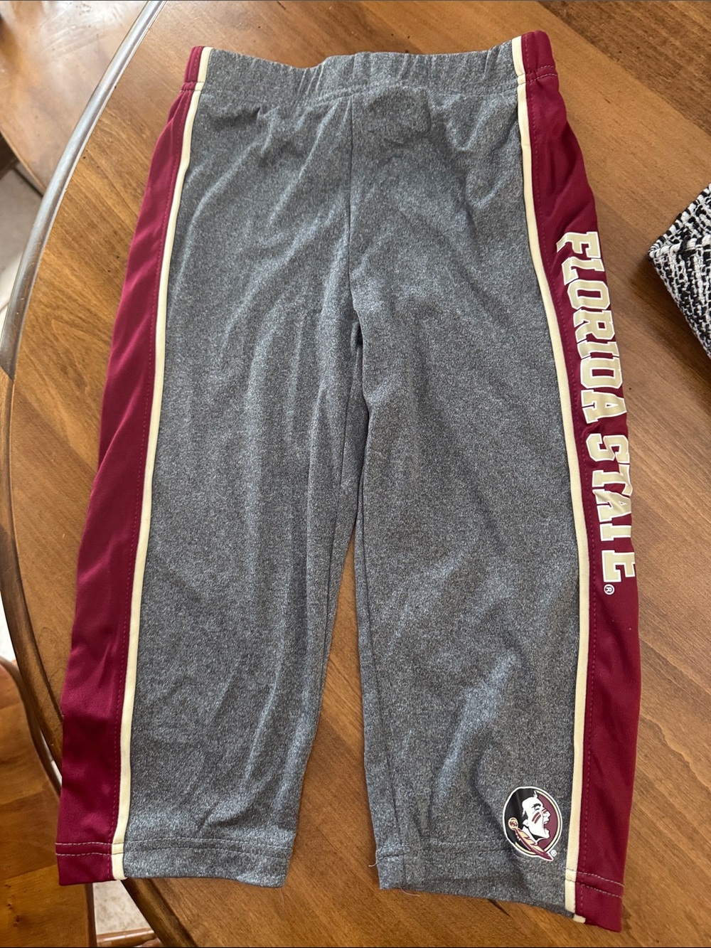 Florida State Kids' Gray & Garnet Athletic Bottoms